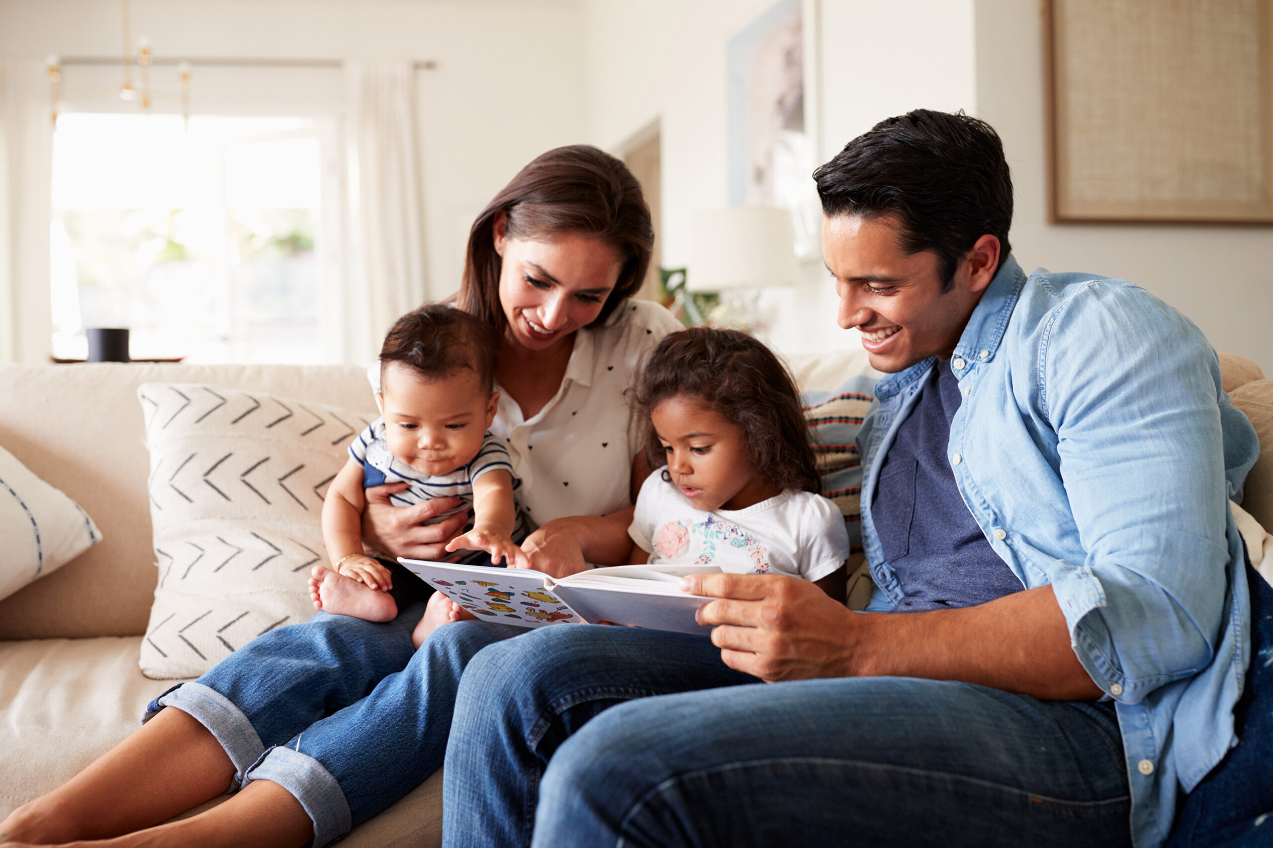 Family at home shutterstock_1284992743